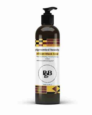 Hydrating And Even Tone African Black Soap Gel Wash – With Honey And Lemongrass Tea