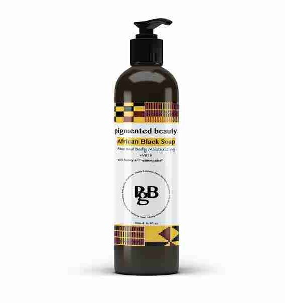 Hydrating And Even Tone African Black Soap Gel Wash – With Honey And Lemongrass Tea