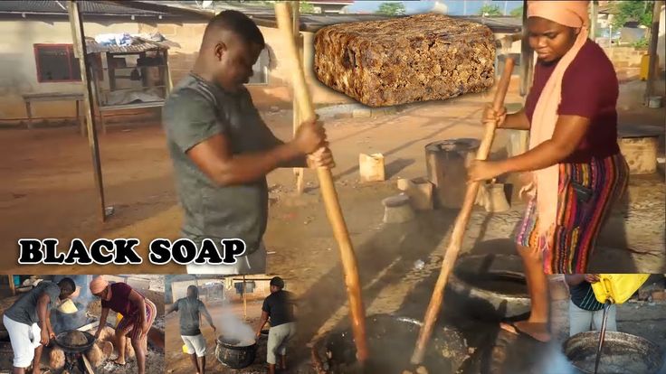 How African Black Soap Is Locally Made!